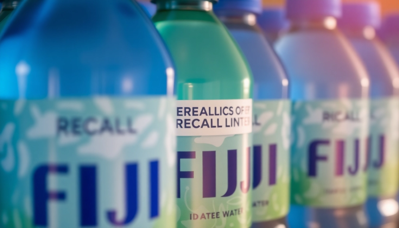 Fiji water recall 2024 detail on contaminated bottles, highlighting serious safety notices.