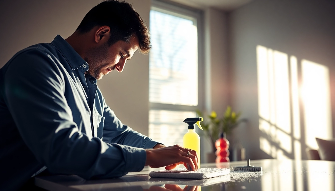 Expert bond cleaning Brisbane service in action, demonstrating thorough cleaning techniques in a bright, welcoming home.