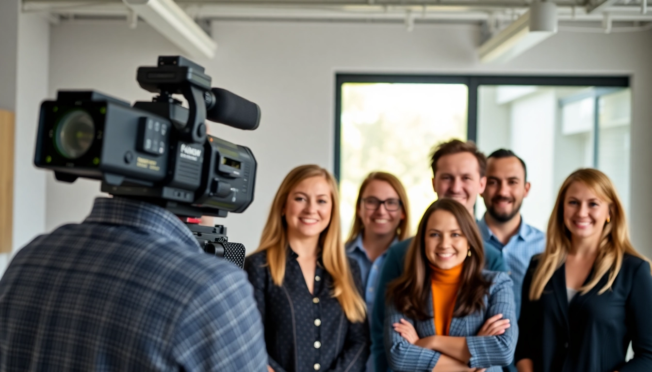 Capture stunning company headshots of your team with a professional photographer.