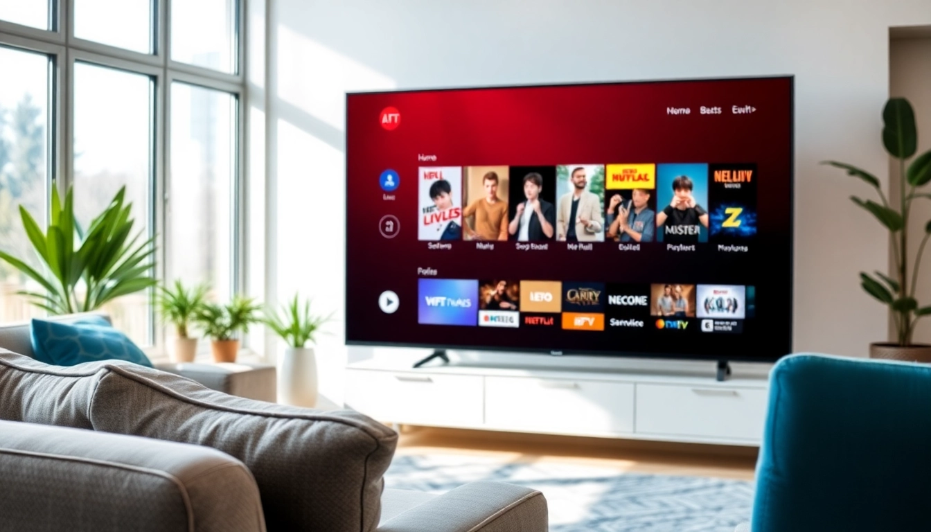 Experience the freedom of no credit card IPTV trial with vibrant channel options on a smart TV.
