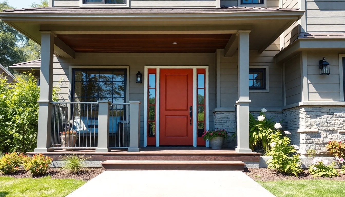 Revamped exterior remodel of a contemporary home with new landscaping and modern finishes.