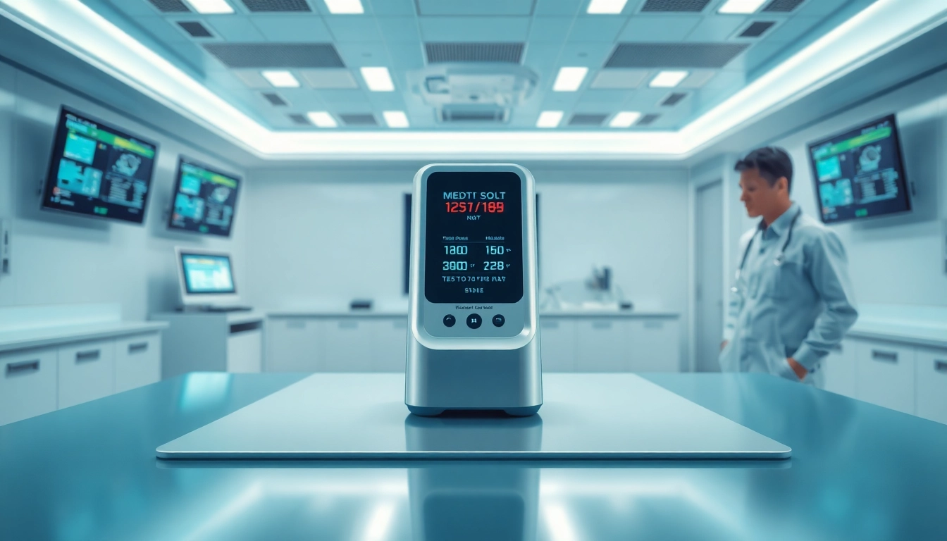 Conduct a drug impairment test using advanced technology in a modern medical setting.