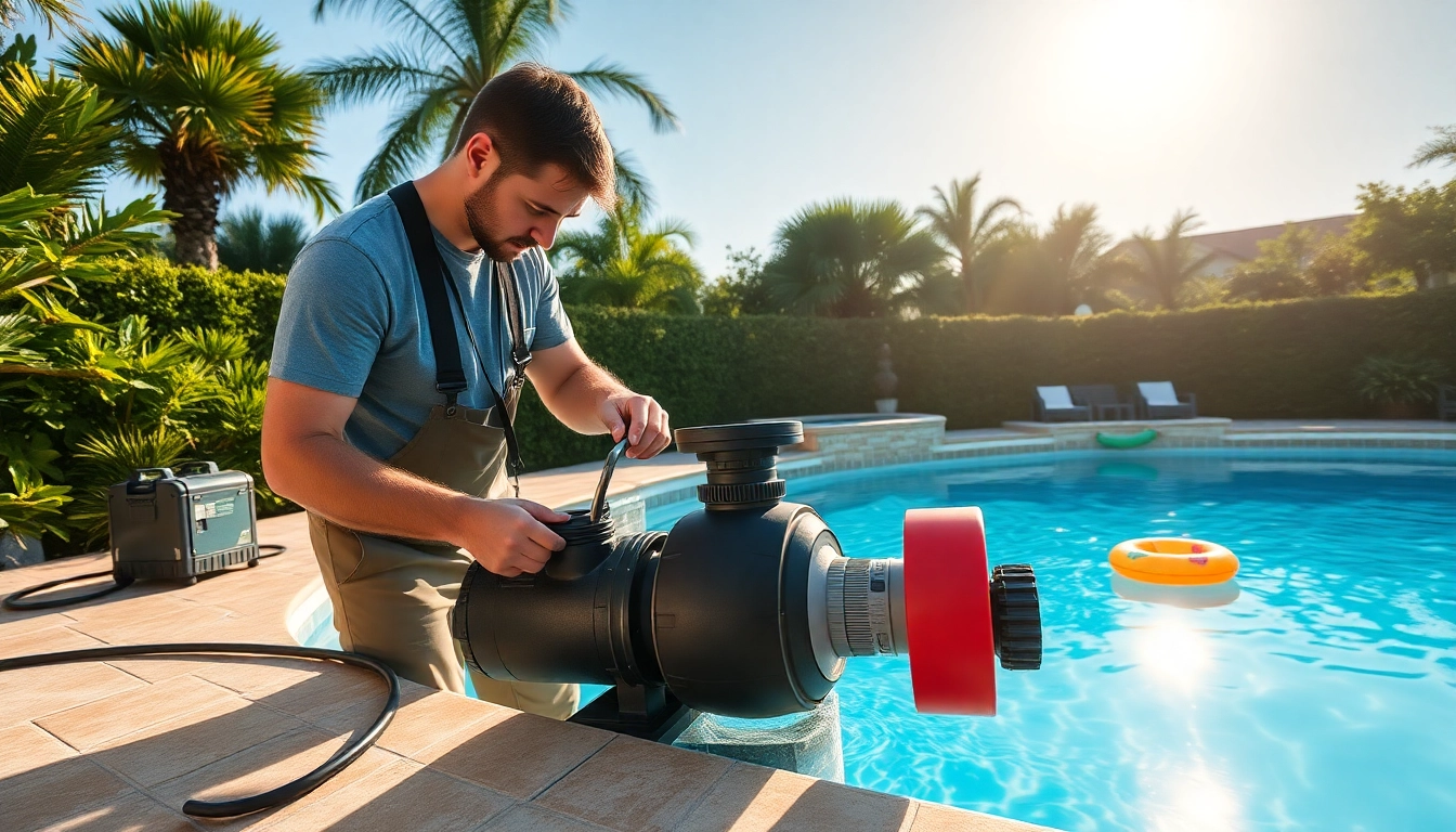 Providing top-notch pool service Largo with expert technicians ensuring crystal-clear water and maintenance.
