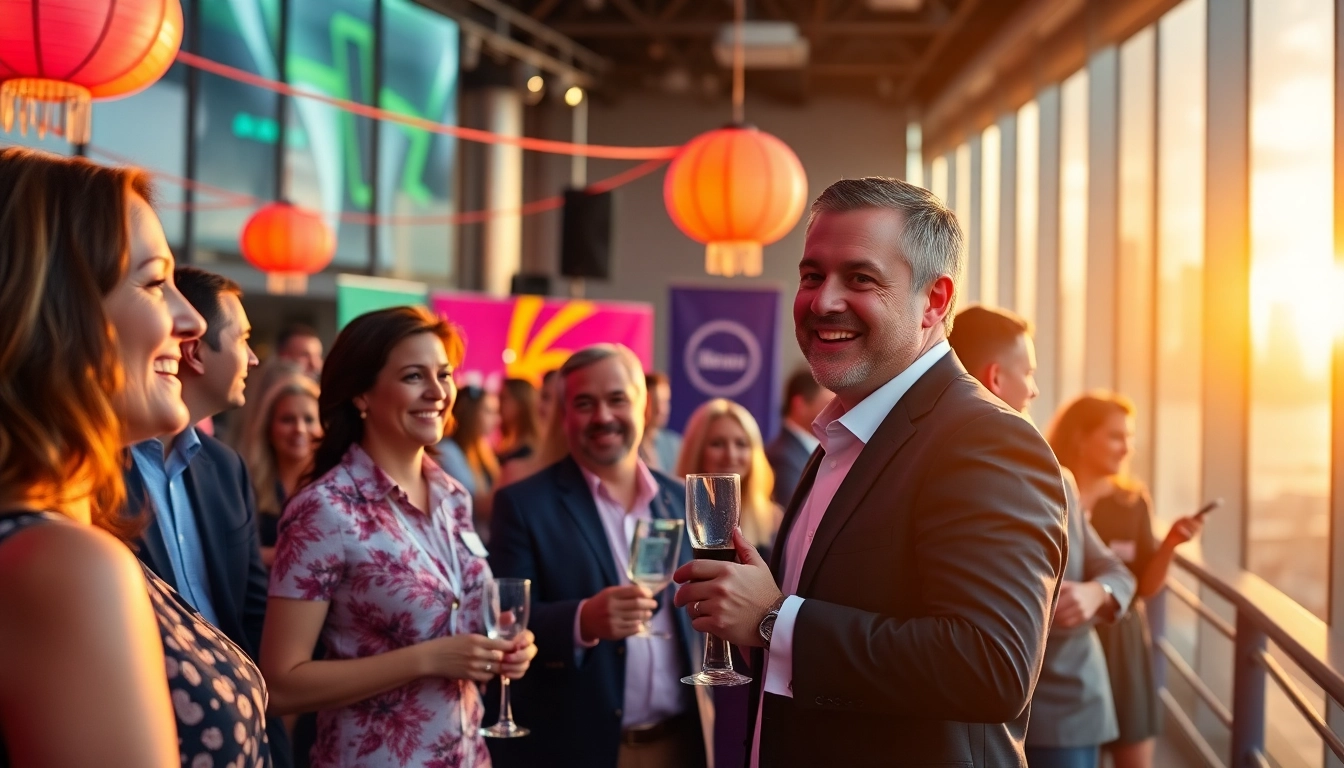 Capture of Miami Corporate Event Videography Photography showcasing vibrant interactions and professional ambiance.