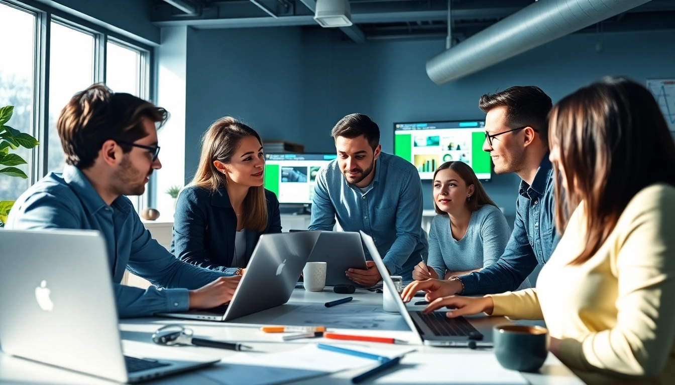 Creating innovative solutions in website development Kansas City with a collaborative team.