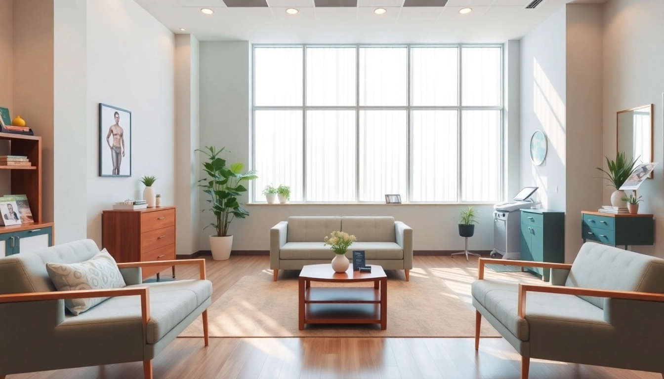 Enhance your wellness journey at a weight loss clinic near me with a serene and inviting consultation area.
